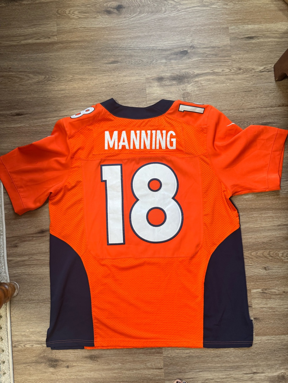 Denver Broncos Peyton Manning #18 NFL On-Field Jersey